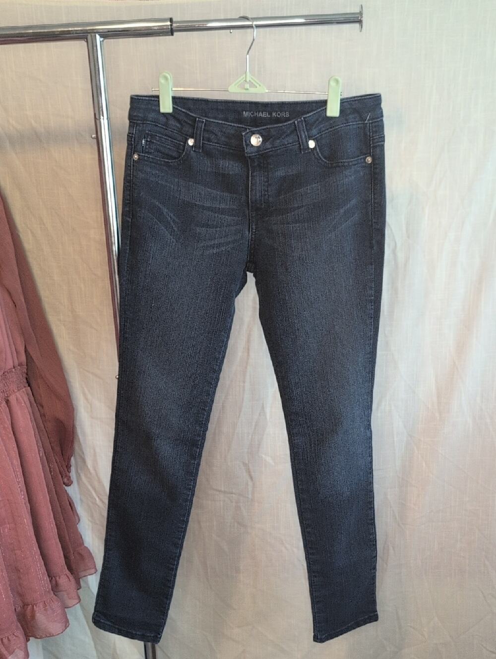 Michael Kors Women's Dark Blue Skinny Jeans